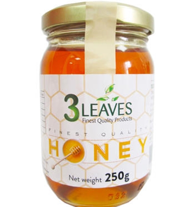 Picture of 3 LEAVES HONEY 250GR